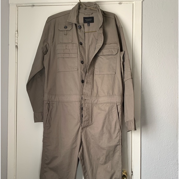 Banana Republic Flight suit jumpsuit Boilersuit Overalls Men’s Medium Men Women - Picture 1 of 10